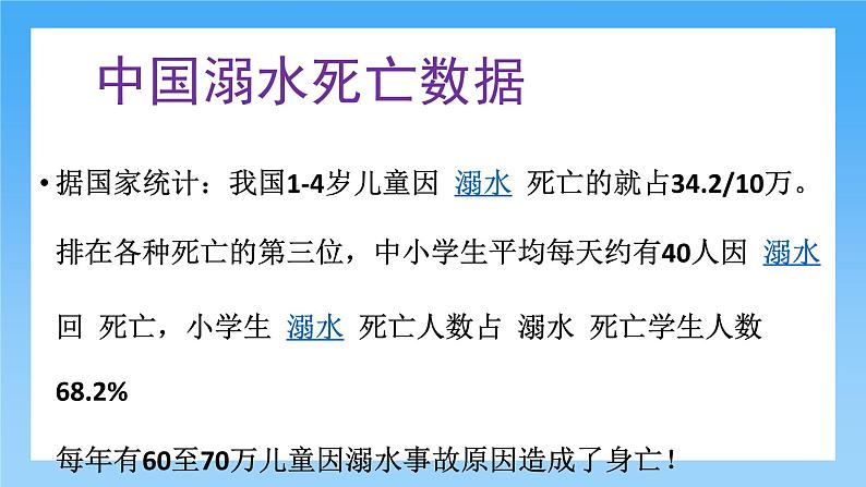 中小学生防溺水安全教育主题班会课件2021-2022学年下学期第7页