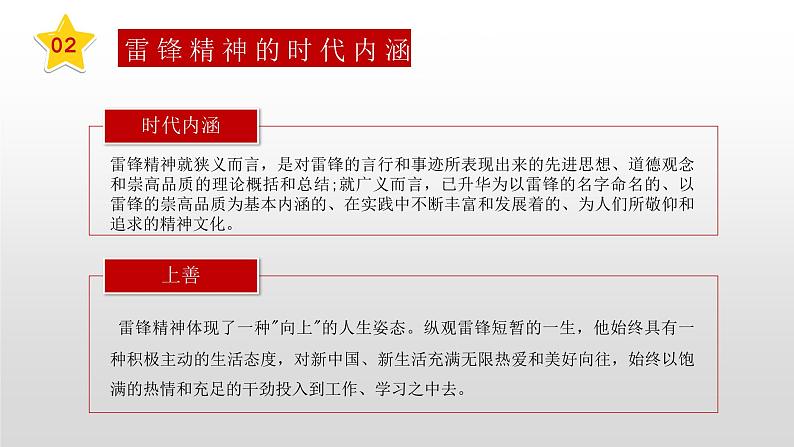 弘扬雷锋精神----主题班会课件第7页