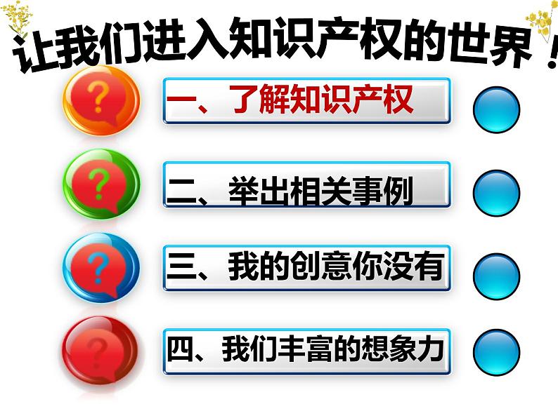 世界知识产权日主题教育班会课件第3页