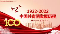 初中生建团100周年主题班会------中国共青团发展历程PPT课件