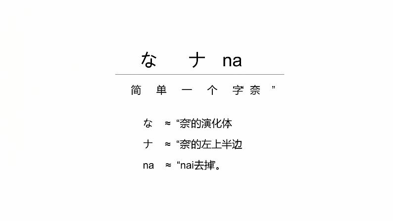 な行  课件 人教版七年级日语五十音图课件综合实践活动第2页