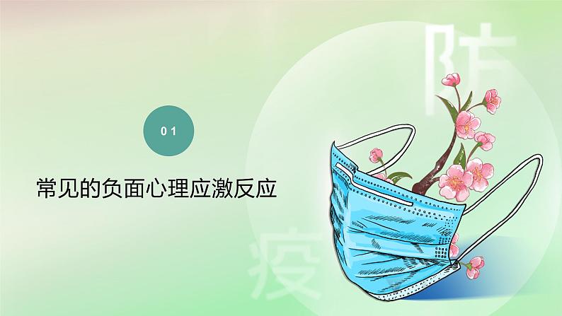 《防疫情也要防心理病》小学生心理健康主题班会课件03