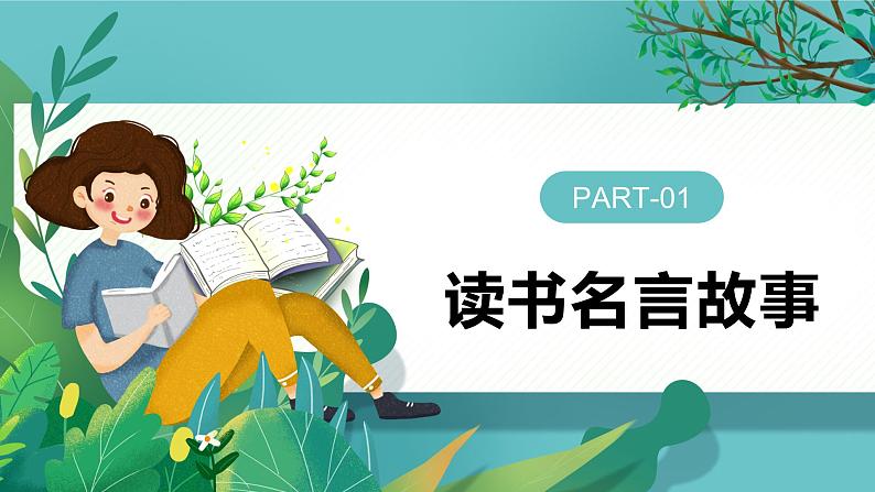 我读书我快乐--主题班会课件第3页