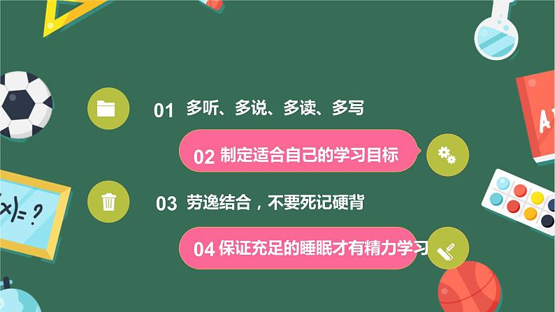 初中学习方法主题班会第8页