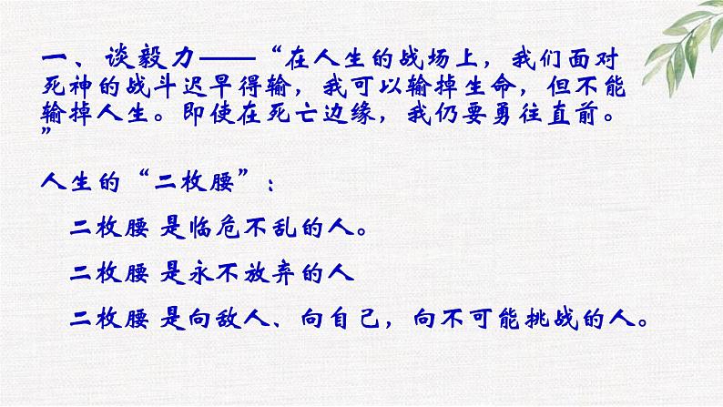 中小学生励志主题班会课件《攀上心中的巅峰》第2页