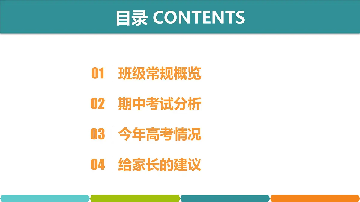 2022-2023学年高三上学期期中家长会课件第2页