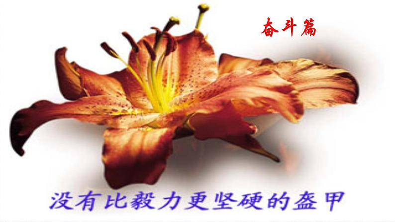 中小学生励志主题班会课件《奋斗成就梦想》第4页