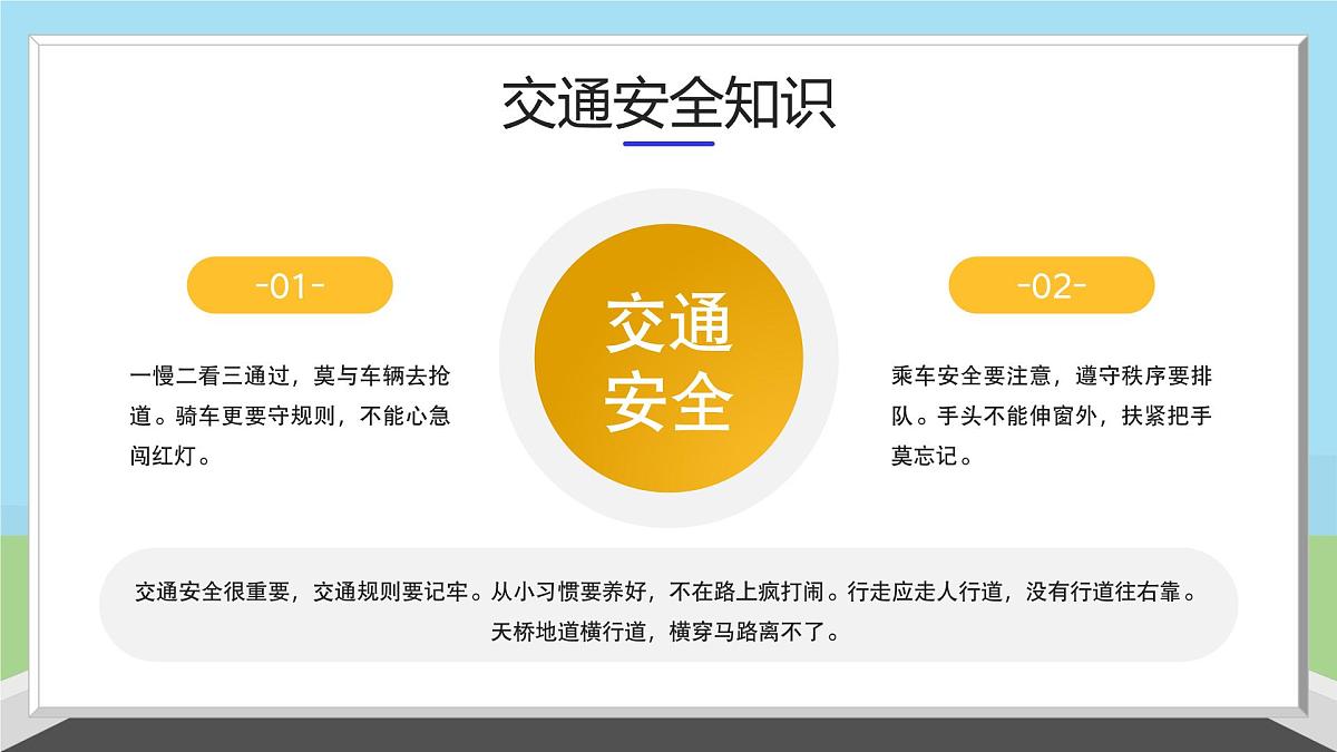 全国交通安全日课件第8页