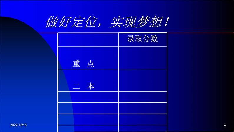 高中学生励志主题班会课件《走向大学》04