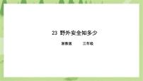 第23课 野外安全知多少（课件+教案+练习）