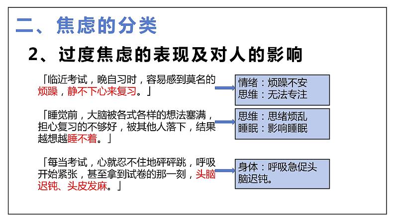 考试季《应对焦虑，笑迎考试》PPT课件08