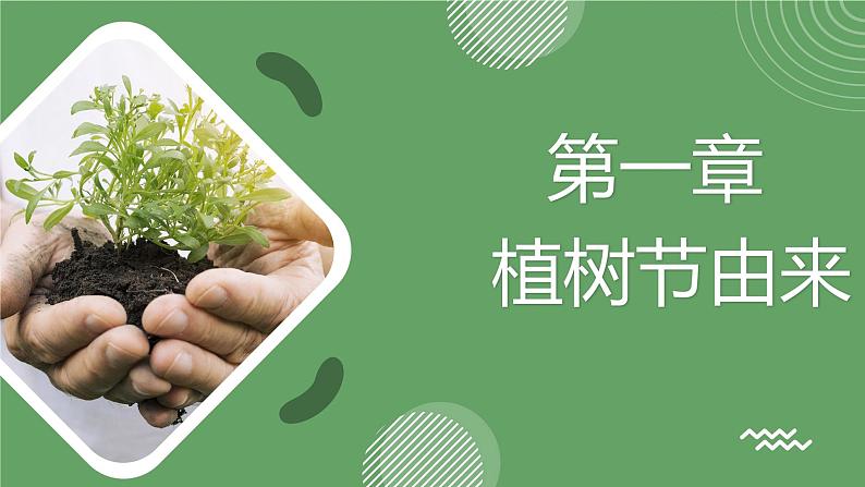 中小学【节日主题】【植树节】班会通用精品模板PPT课件（十三）03