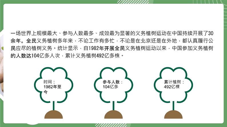 中小学【节日主题】【植树节】班会通用精品模板PPT课件（十三）07