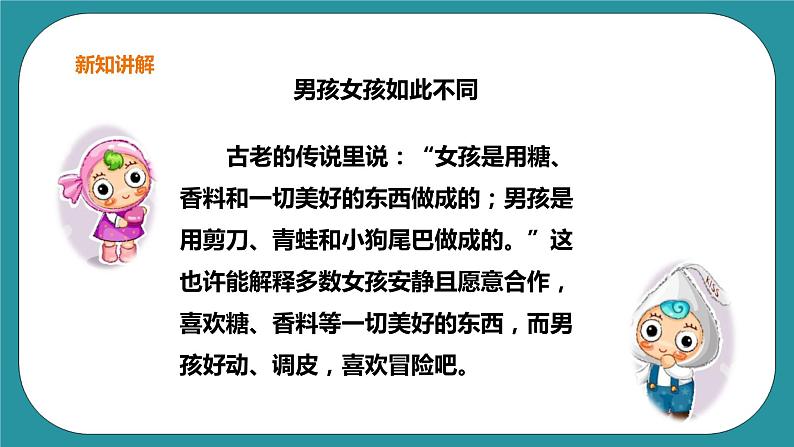 生命教育 三年级第一单元第二课时《男孩和女孩》课件第4页