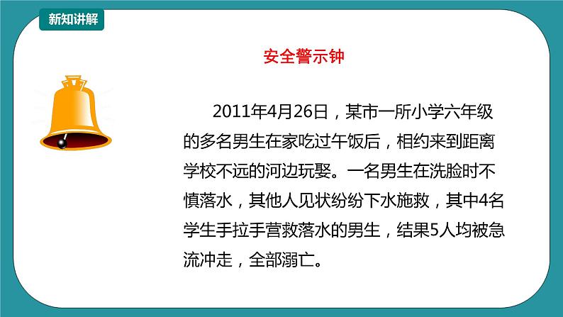 1-3年级小学生防溺水安全教育  第一部分《珍爱生命》 课件第5页