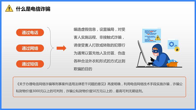 电信网络防骗指南+课件+2022-2023学年高中下学期主题教育班会07