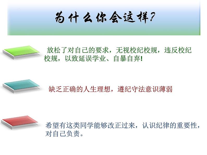 遵守校纪校规，营造和谐校园-2022-2023学年初中主题班会优质课件08