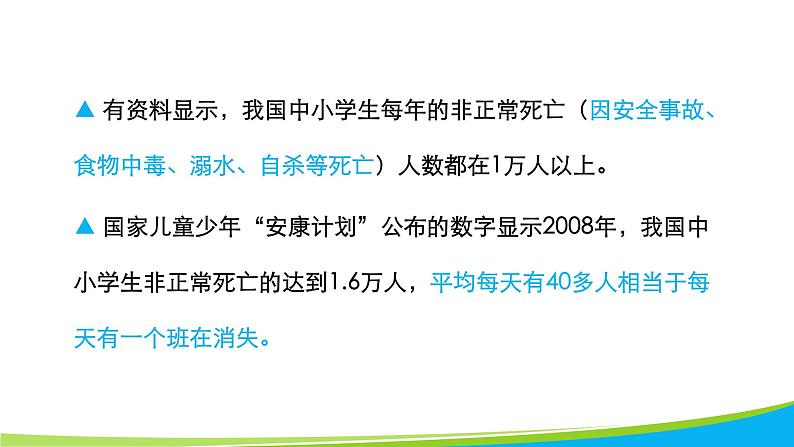 高一年级开学第一周 主题班会 安全自护与平安 课件第2页