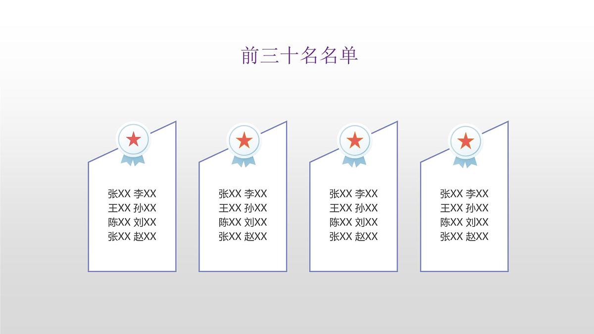 上学期工作总结（家长会）课件PPT第8页
