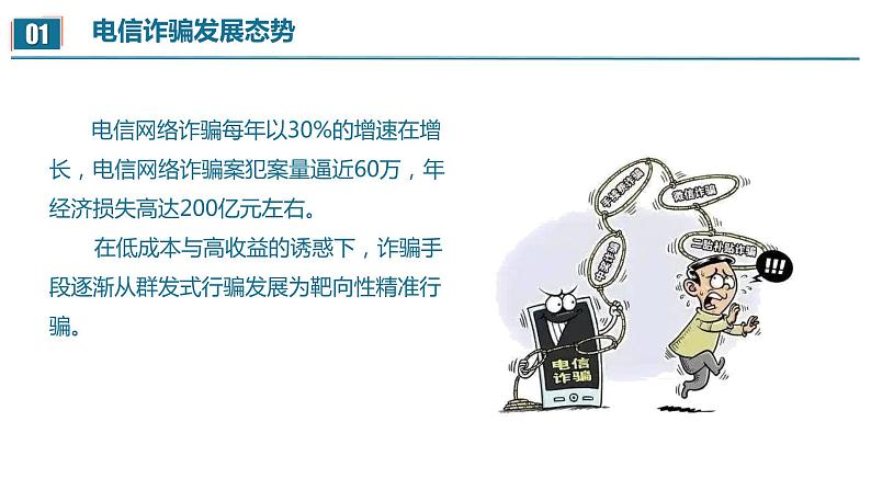 防范网络诈骗电信欺诈主题班会PPT08