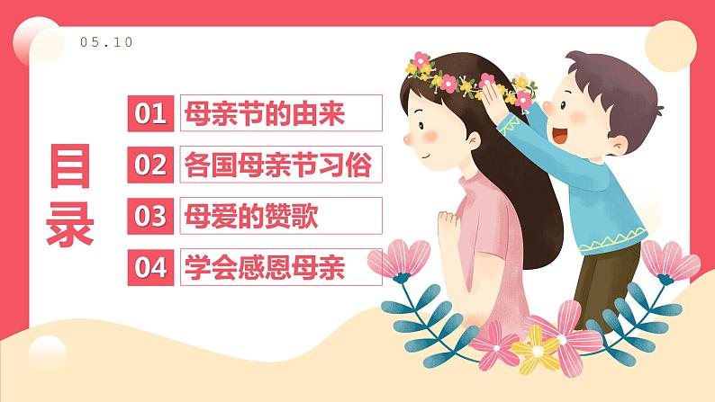 母亲节主题班会5课件PPT02