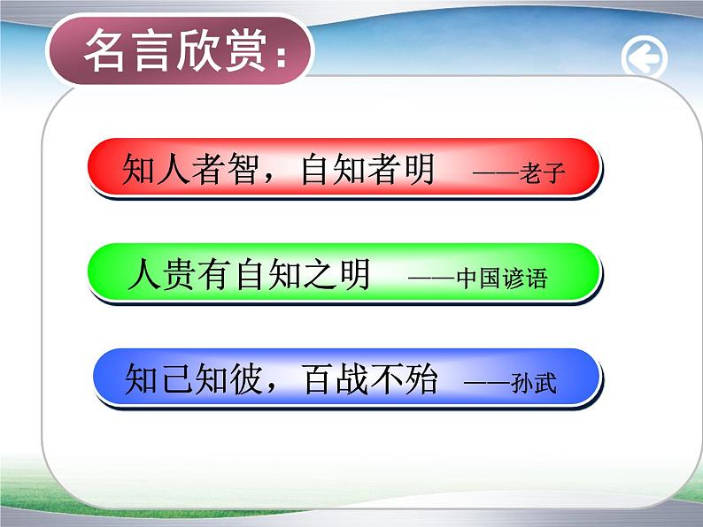 认识自我树立信心主题班会课件PPT08