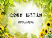 安全教育，防范于未然——校园安全主题班会课件