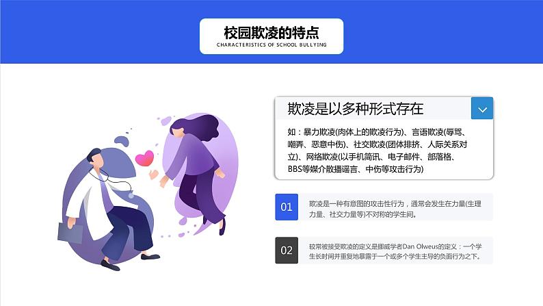 防校园暴力 校园欺凌 创安全校园主题班会课件PPT07