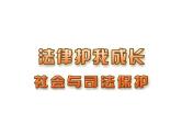 中小学生【思想品德】主题班会【遵纪守法】精品课件六