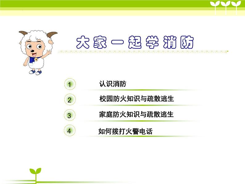 《消防安全教育》主题班课件02