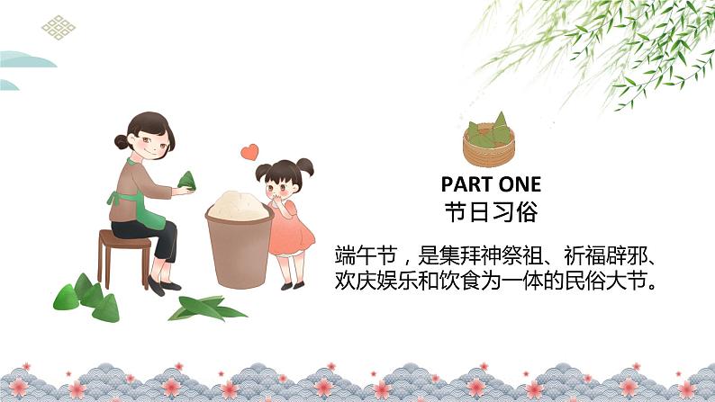 端午节介绍-小学生主题班会通用版课件03