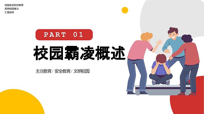 拒绝校园欺凌-创建平安校园主题班会课件03