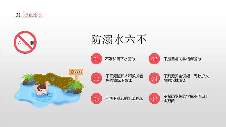 暑期安全教育  主题班会课件第5页