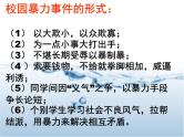 《抵制反对，校园欺凌》主题班会　课件