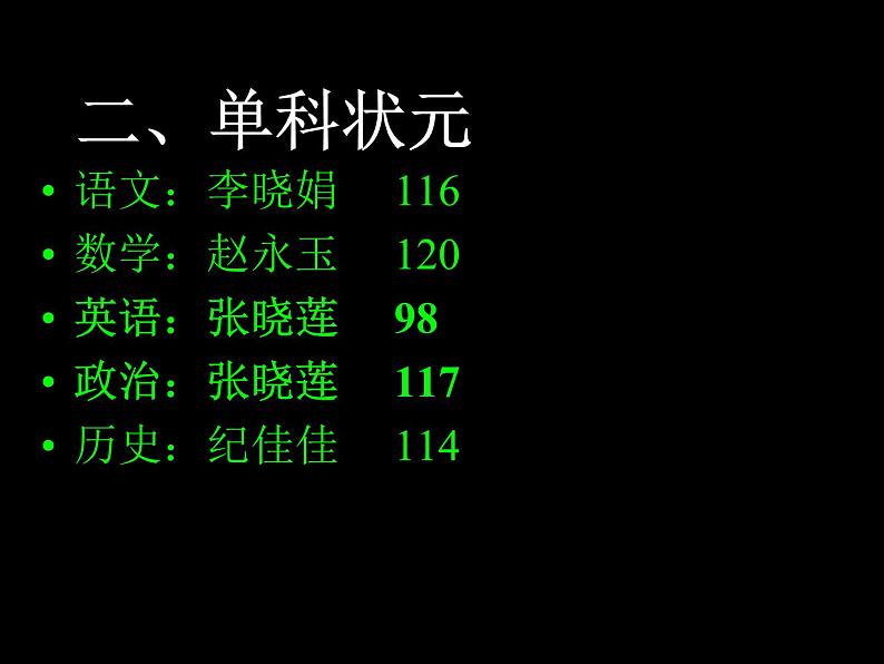 中小学生月考段期考总结主题班会课件《一阶分析班会课》第3页