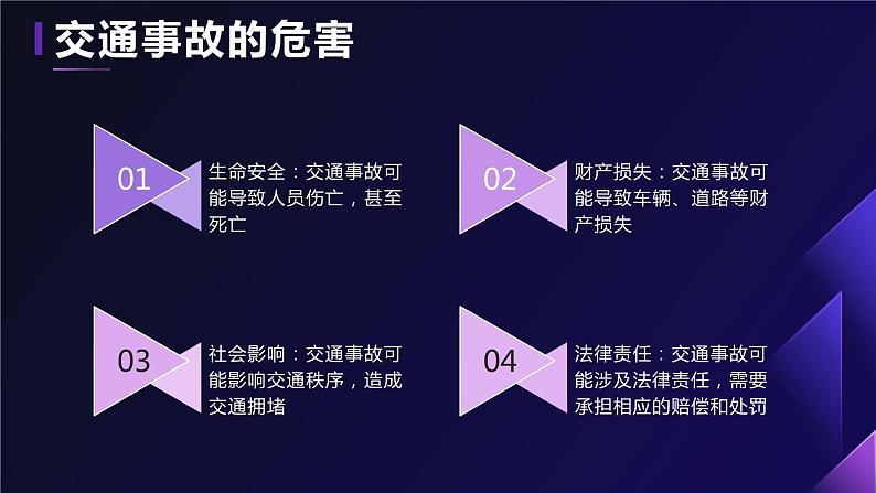 初中 遵守交通规则 主题班会课件04