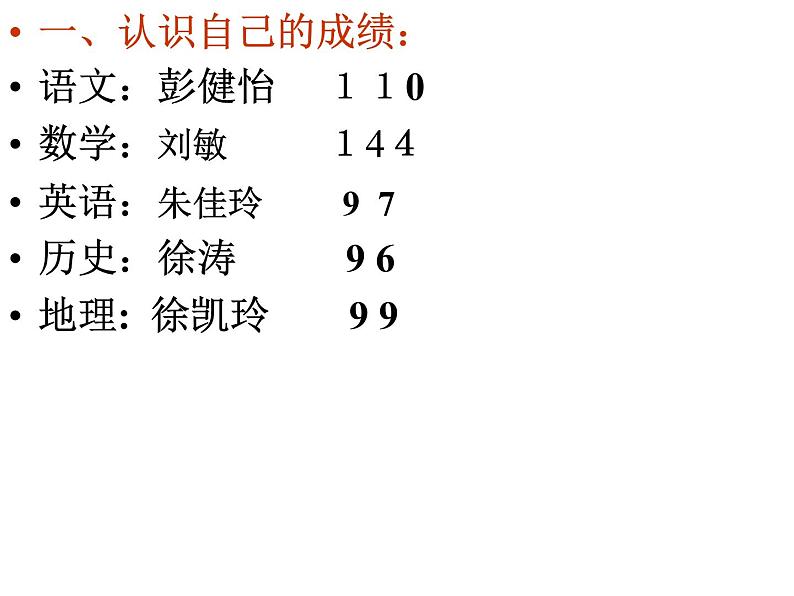 中小学心理健康教育主题班会课件《认识自我》03