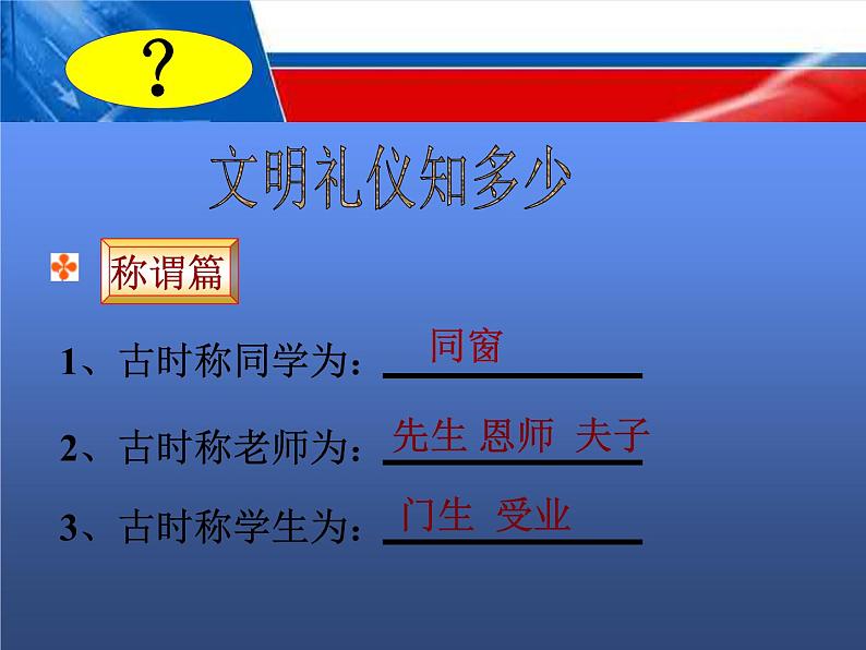 中小学文明礼仪主题班会课件《做文明学生、建和谐校园》第3页