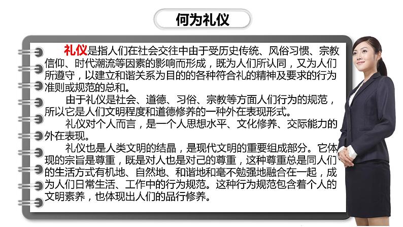 中小学文明礼仪主题班会课件《中学生礼仪知识知多少》04