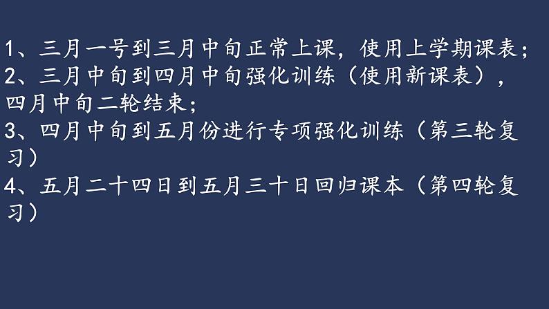 进入高三与高考备考冲刺动员主题班会课件之利用有效时间提高二轮复习效率第4页