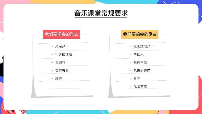 【开学第一课】中小学音乐开学第一课 课件05