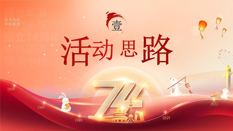 2023年中秋国庆双节主题班会-------万紫千红迎国庆，片片红叶舞秋风 课件第3页