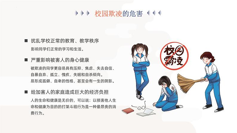 防校园欺凌（课件）-小学生主题班会通用版08