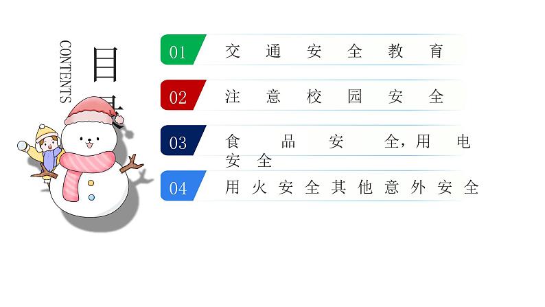 2023-2024冬季安全主题班会课件PPT03