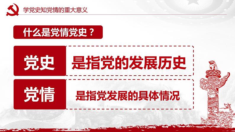 学党史知党情学习教育ppt模板第5页