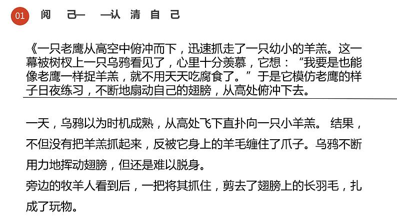 阅己 悦己 越己 ——高中优质班会精品课件第6页