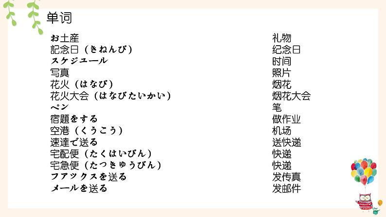 8李さんは日本語で手紙を書きます。 课件高中日语 新版标准日语初级上册02