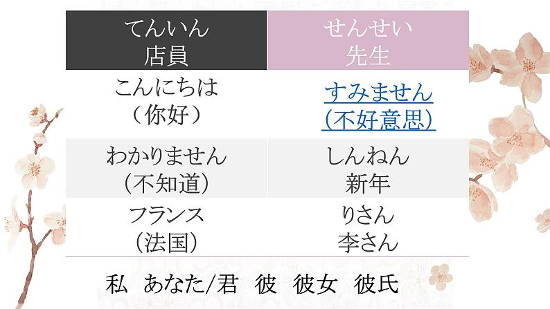 拨音、浊音、拗音、促音、声调 课件高中日语 新版标准日语初级上册08