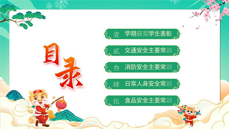 回望精彩，怀梦前行-2024年小学生寒假教育主题班会及表彰大会 课件02