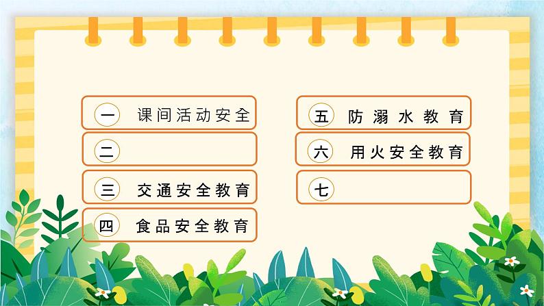 2024小学春节开学第一课-----校园安全学习  开心上学 安全回家 课件第2页